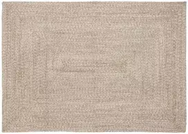Kilimas Natūrali ir Balta 120 x 170 cm Džiutas