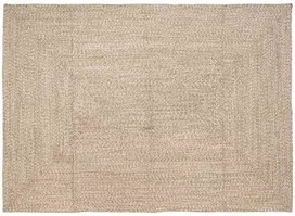 Kilimas Natūrali ir Balta 200 x 290 cm Džiutas