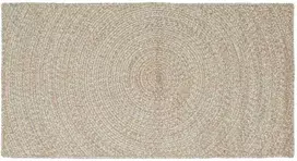 Kilimas Natūrali ir Balta 100 x 200 cm Džiutas