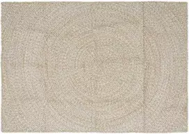 Kilimas Natūrali ir Balta 120 x 170 cm Džiutas