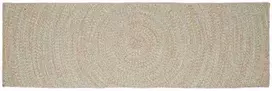 Kilimas Natūrali ir Balta 80 x 200 cm Džiutas