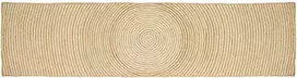Zoninės kiliminės dangos Balta 60 x 400 cm Džiutas