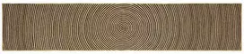 Kilimas Juoda 80 x 400 cm Džiutas