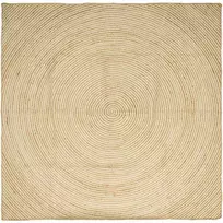 Kilimas Balta 300 x 300 cm Džiutas