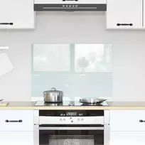 Virtuvės atbraila Pienas 70 x 50 cm grūdintas stiklas