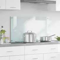 Virtuvės atbraila Pienas 90 x 50 cm grūdintas stiklas