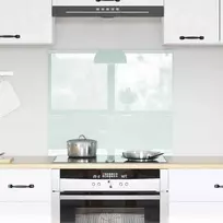 Virtuvės atbraila Pienas 70 x 60 cm grūdintas stiklas