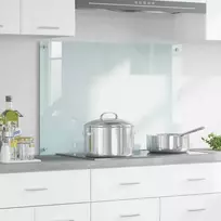 Virtuvės atbraila Pienas 90 x 60 cm grūdintas stiklas