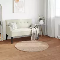 Neslystantis kilimas iš dirbtinio triušio kailio OLITE Taupe