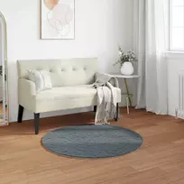 Neslystantis kilimas iš dirbtinio triušio kailio OLITE Ø 80 cm