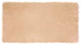 Dirbtinio avių kailio kilimas TAFALLA Smėlio 80 x 150 cm