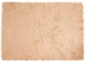 Dirbtinio avių kailio kilimas TAFALLA Smėlio 160 x 230 cm