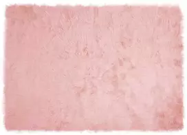 Dirbtinio avių kailio kilimas TAFALLA Rožinė 140 x 200 cm
