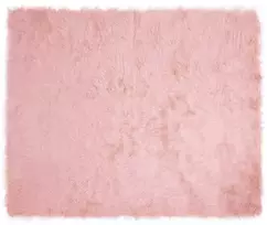 Dirbtinio avių kailio kilimas TAFALLA Rožinė 200 x 280 cm