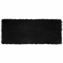 Dirbtinio avių kailio kilimas TAFALLA Juoda 80 x 200 cm