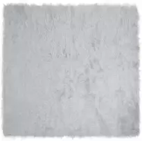 Dirbtinio avių kailio kilimas TAFALLA Pilka 120 x 120 cm