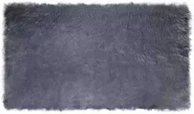 Dirbtinio avių kailio kilimas TAFALLA Antracito 100 x 200 cm