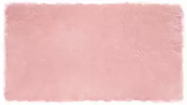 Dirbtinio avių kailio kilimas TAFALLA Rožinė 60 x 110 cm