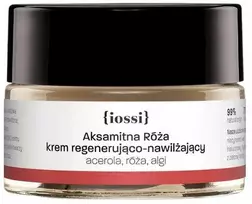 Iossi veido kremas Velvet Rose acerola / rožių / dumblių regeneruojantis ir drėkinamasis 15 ml