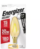 Energizer LED candle filamentas Vintage E14 S9431 lemputė