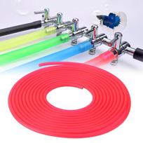 5m Aquarium Air Pump Tube Soft Silicone Acuarios Oxygen Hose for Fish Tank(red) raudona