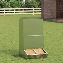 Kiaulių šėrykla Sidabro 55 x 51 x 91,5 cm Cinkuota plienas