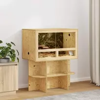 Terariumas Ruda 80 x 50 x 50 cm OSB