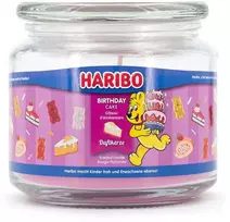 Haribo Kvapioji žvakė, 9.5x10x10 cm, Rožė, Stiklas