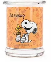 Peanuts Aromatinė žvakė 11.5x9.5 cm Oranžinė, parafino vaškas