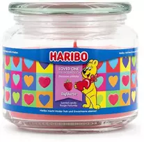 Haribo Kvapioji žvakė 9.5x10x10 cm raudona, stiklas