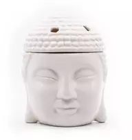 Aromatinė lempa, Candle Brothers Buddha, 16x12.5x13 cm, balta, keramika