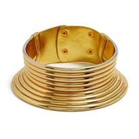 Exaggerated African Style Jewelry Set: Adjustable Leather Necklace & Bracelet