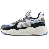 Puma Rs 2.0 Fabric Synthetic Leather Panorama Retro Color Block Low Top Lifestyle Sneakers Unisex sneakers Black White Gray 375872-01 36