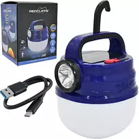 Redcliffs Kempingo lempa su USB ir saulės įkrovimu