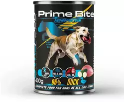 Game Dog PRIME BITE Monoprotein antiena with zucchini – drėgnas ėdalas šunims – 400g