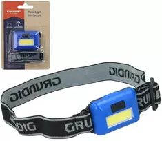 Grundig Turistinė LED COB priekinė lemputė mėlyna
