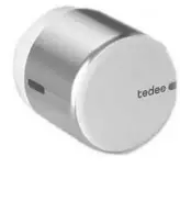 Išmanioji elektroninė spyna Tedee GO2 (Sidabrinis) su elementais