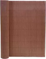 Tvoros / balkono uždanga, PP+PE, 150 x 500 cm, šviesiai ruda