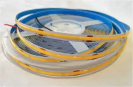 COB LED juosta, 320D, 24V, 12W, 3000K, 8mm, IP20, C