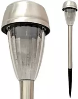 Saska Garden Saulės lampą 6x39,5 cm, nerūdijantis plienas