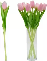 Saska Garden Dirbtinis rožinis tulpė 31 cm