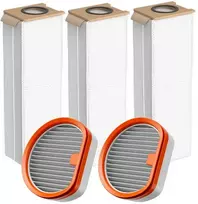 3 x dulkių maišeliai UWANT + 2 x filtrai HEPA H11 skirti siurbliui V500