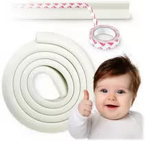 Ricokids 798700 Apsauginė putplasčio juosta, balta, 2 m