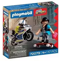 Konstruktorius Playmobil Motorcycle Chase (72079)