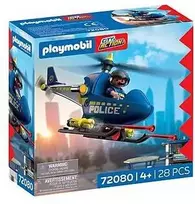 Konstruktorius Playmobil Police Helicopter (72080)