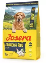JOSERA Medi/Maxi vištiena & ryžiai – sausas Maistas šunims – 3kg