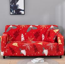 Printed Couch Cover Spandex Elastic Sofa Covers For Living Room Sectional Corner Armchair Couch Cover Halloween Decor 1 seater(90-140cm)