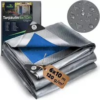 Brezentas 600 x 1000 cm 120 g/m2 Plonos PL-500