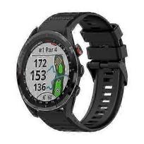 For Garmin Approach S62 22mm Horizontal Texture Silicone Watch Band With Removal Tool KVGK juoda