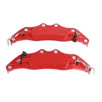 Universal Caliper Covers Strong Strength Aluminum Alloy Brake Caliper Protector Cover for Car Red S